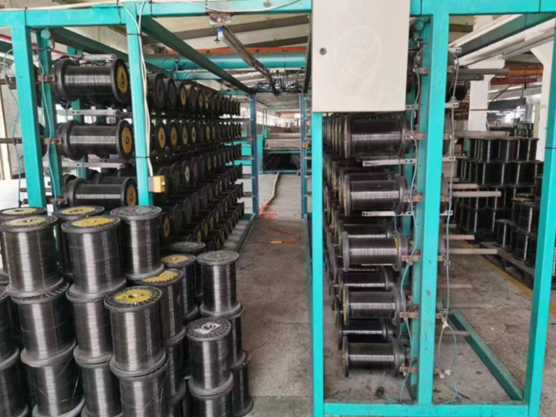 双盘无立柱筒子架